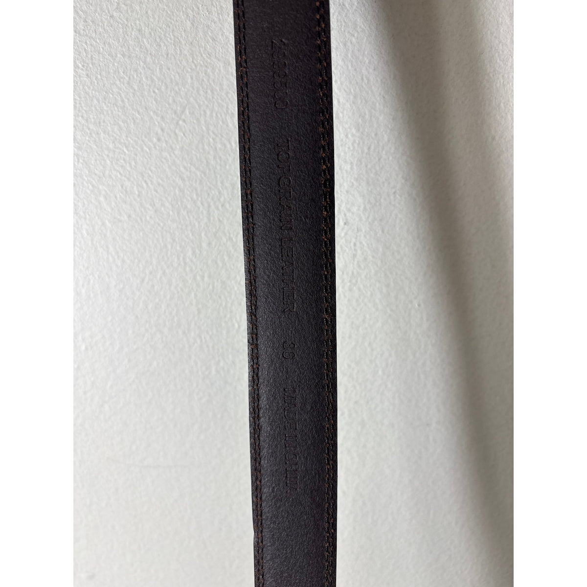 Mens Topgrain Leather Belts Sz 36