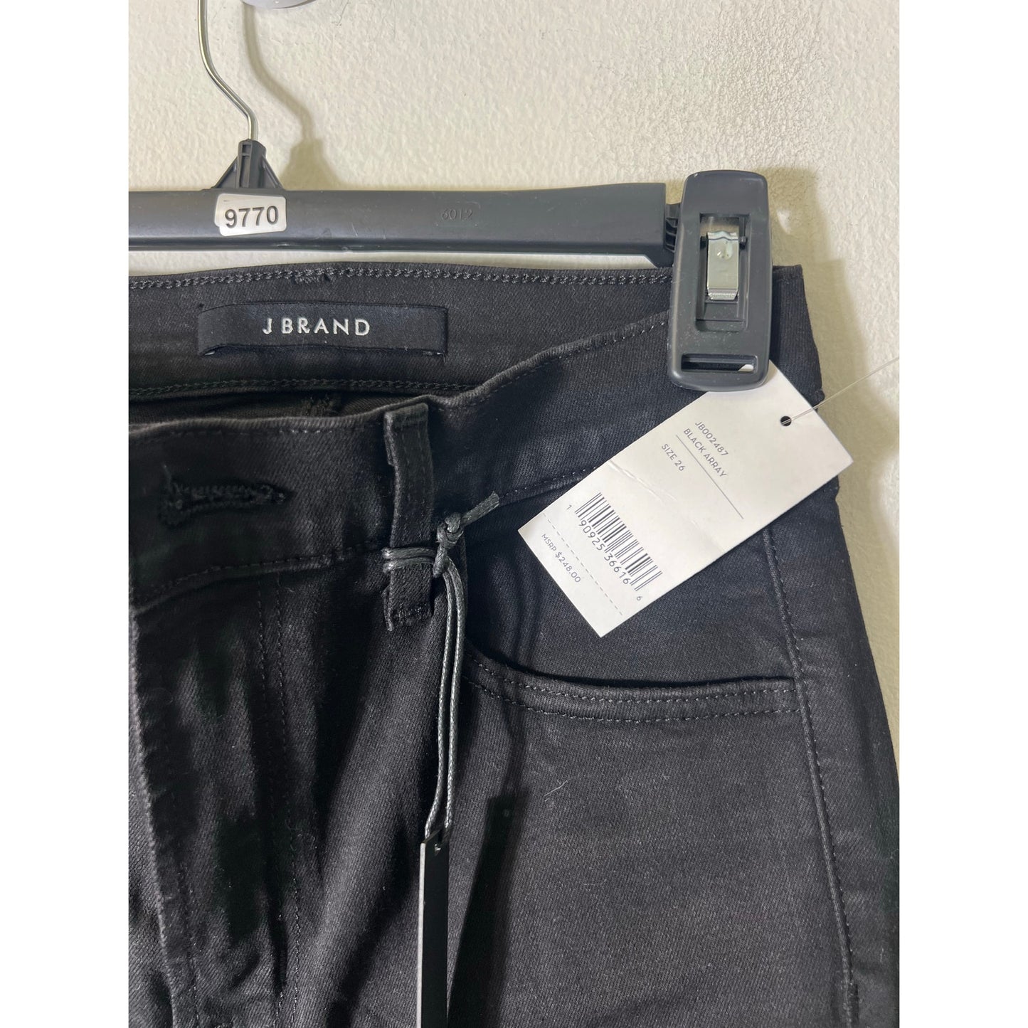 NWT J Brand Black Array Leenah Jeans Sz 26