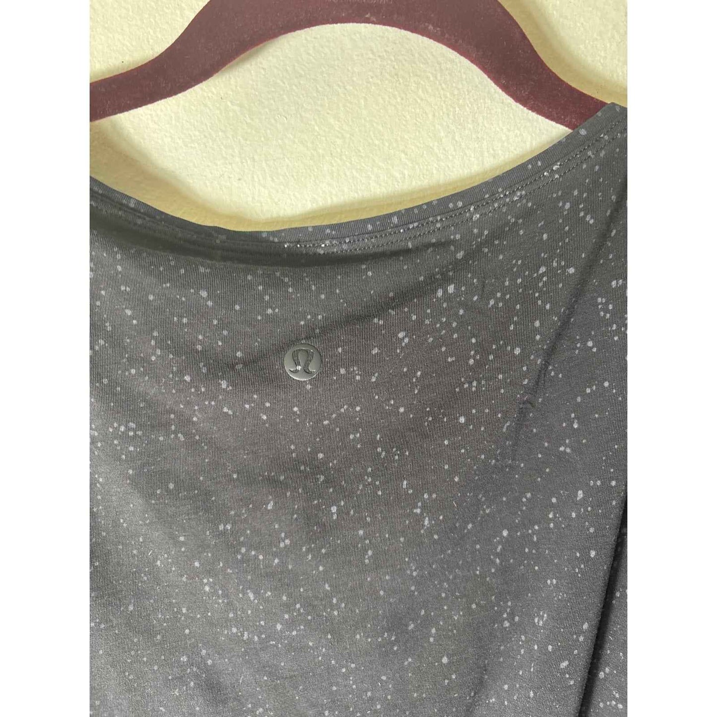 Lululemon Oversized Charcoal Long Sleeve Top Sz L