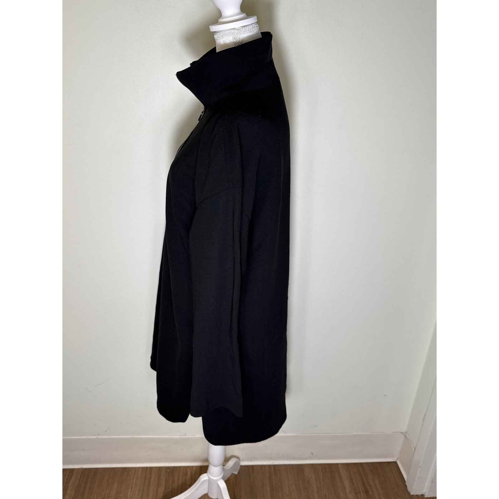 Lafayette 148 Black Shift Dress Sz M