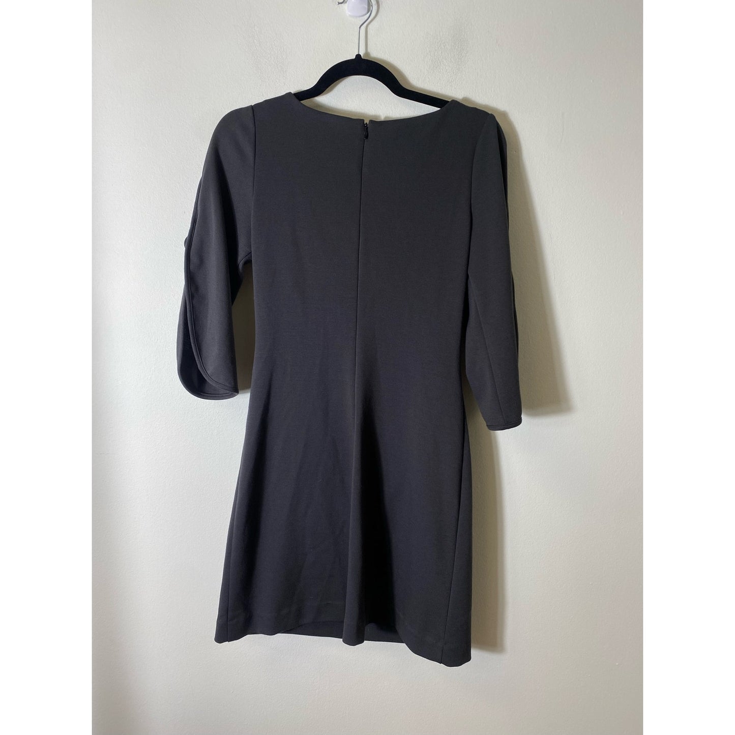 A.B.S. Collection Charcoal Black Knee Length Dress Sz P