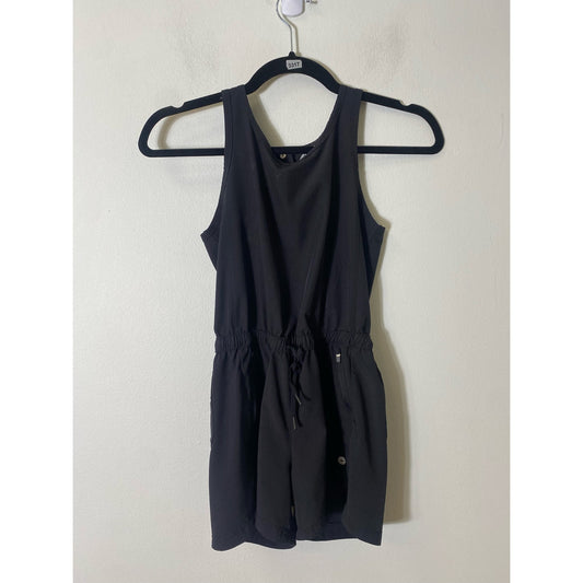 Avia Black Sleeveless Athletic Shorts Jumper Sz 7/8