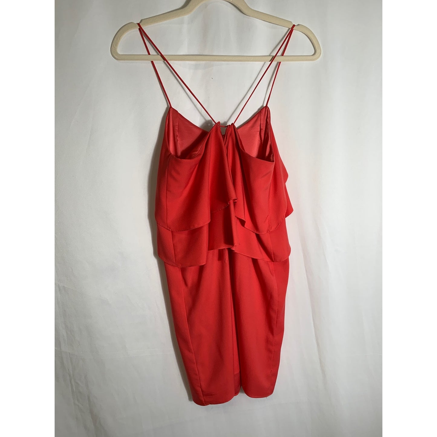 Luna by Josandra Pink Strappy Blouse Sz XS