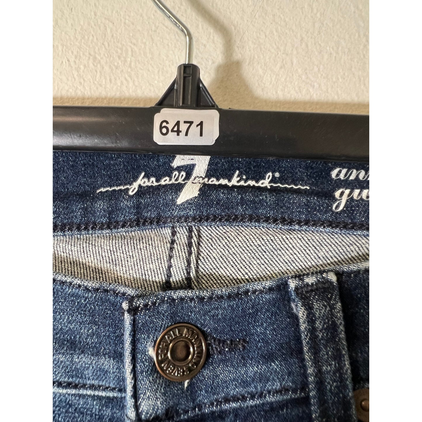 7 For All Mankind "Ankle Guenevere" Sz 25