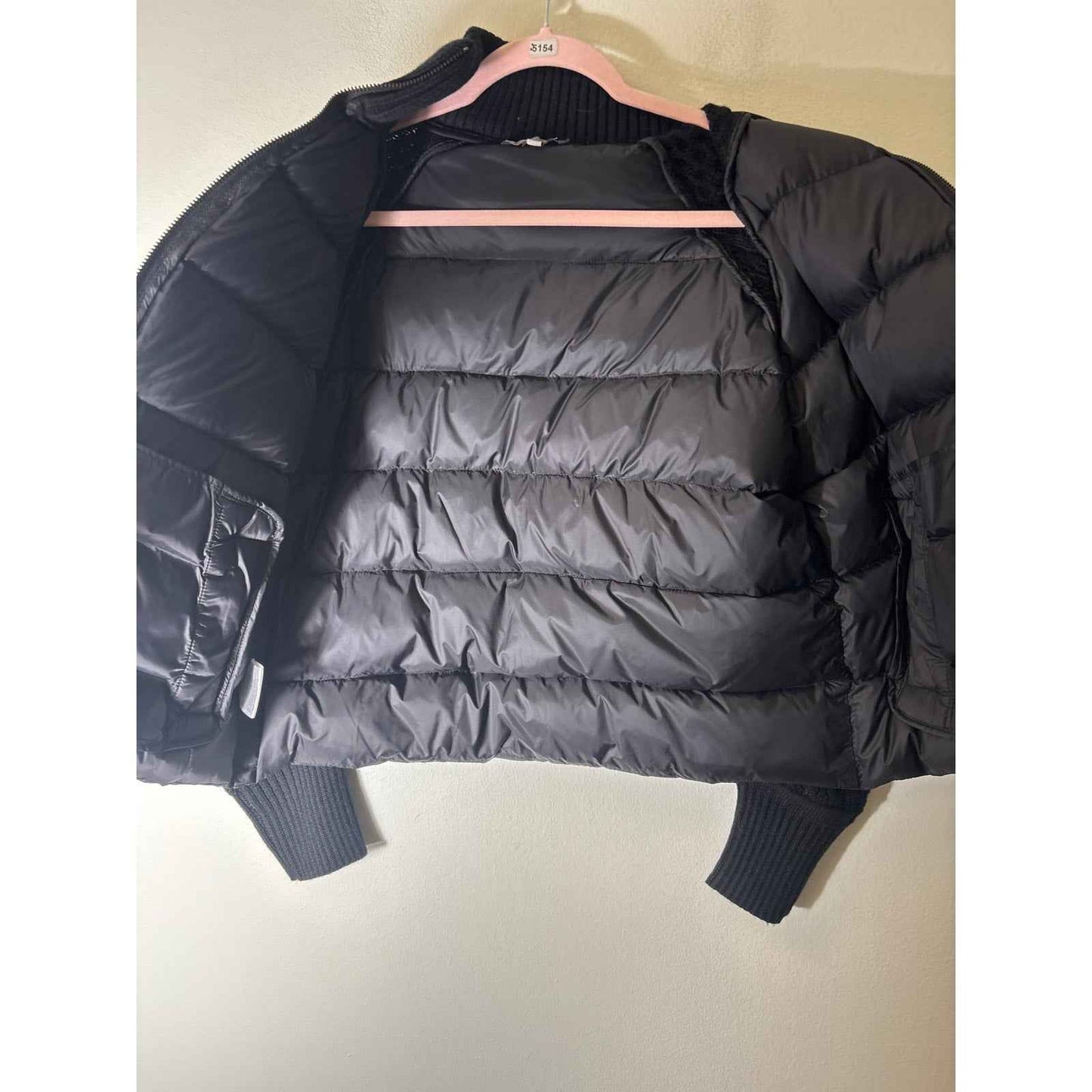 Anatomie MIxed Media Black Travel Jacket Sz M