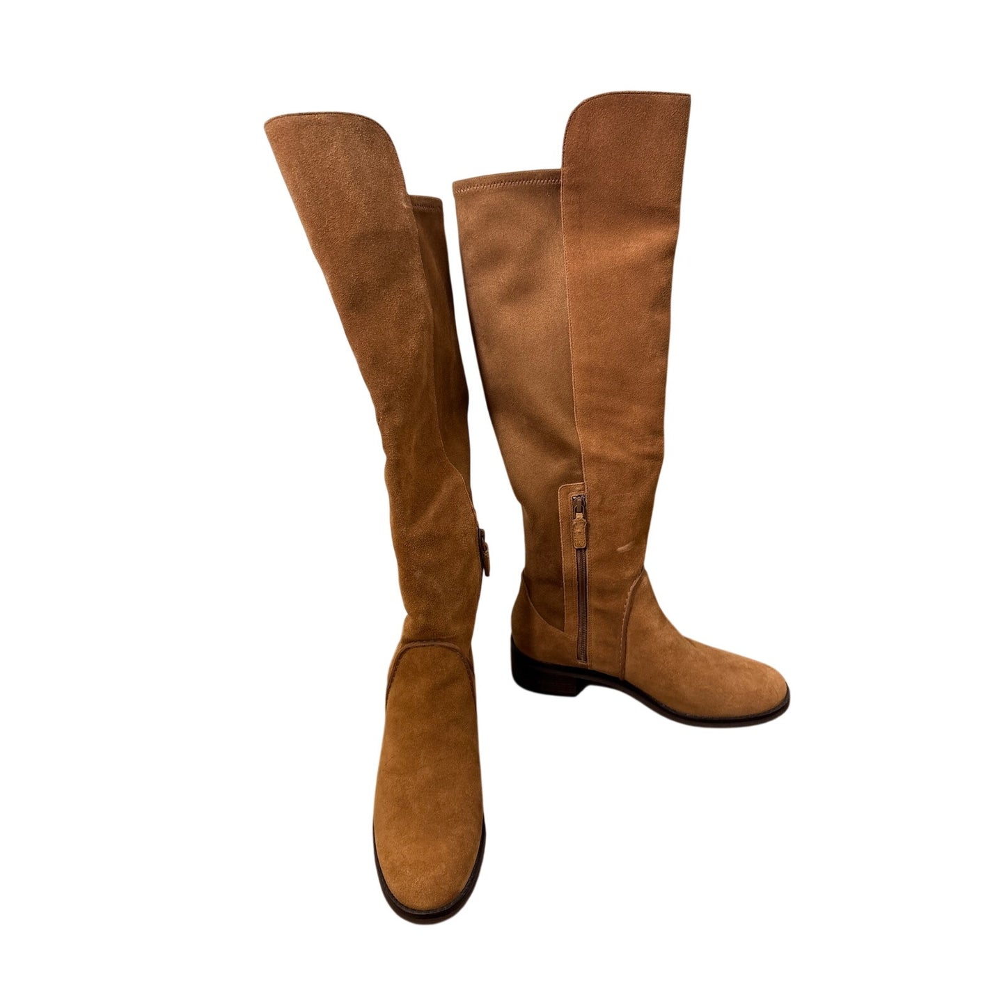 Cole Haan Medium Brown Suede Knee High Boot Sz 8.5