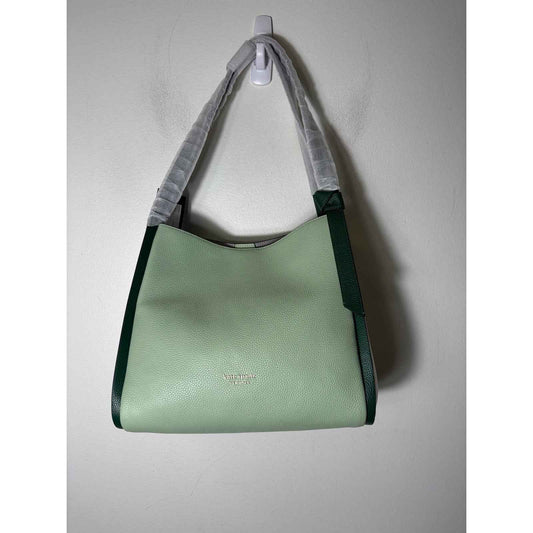 NWT Kate Spade Color Block Beach Glass Large Pebbled Shoulder Bag