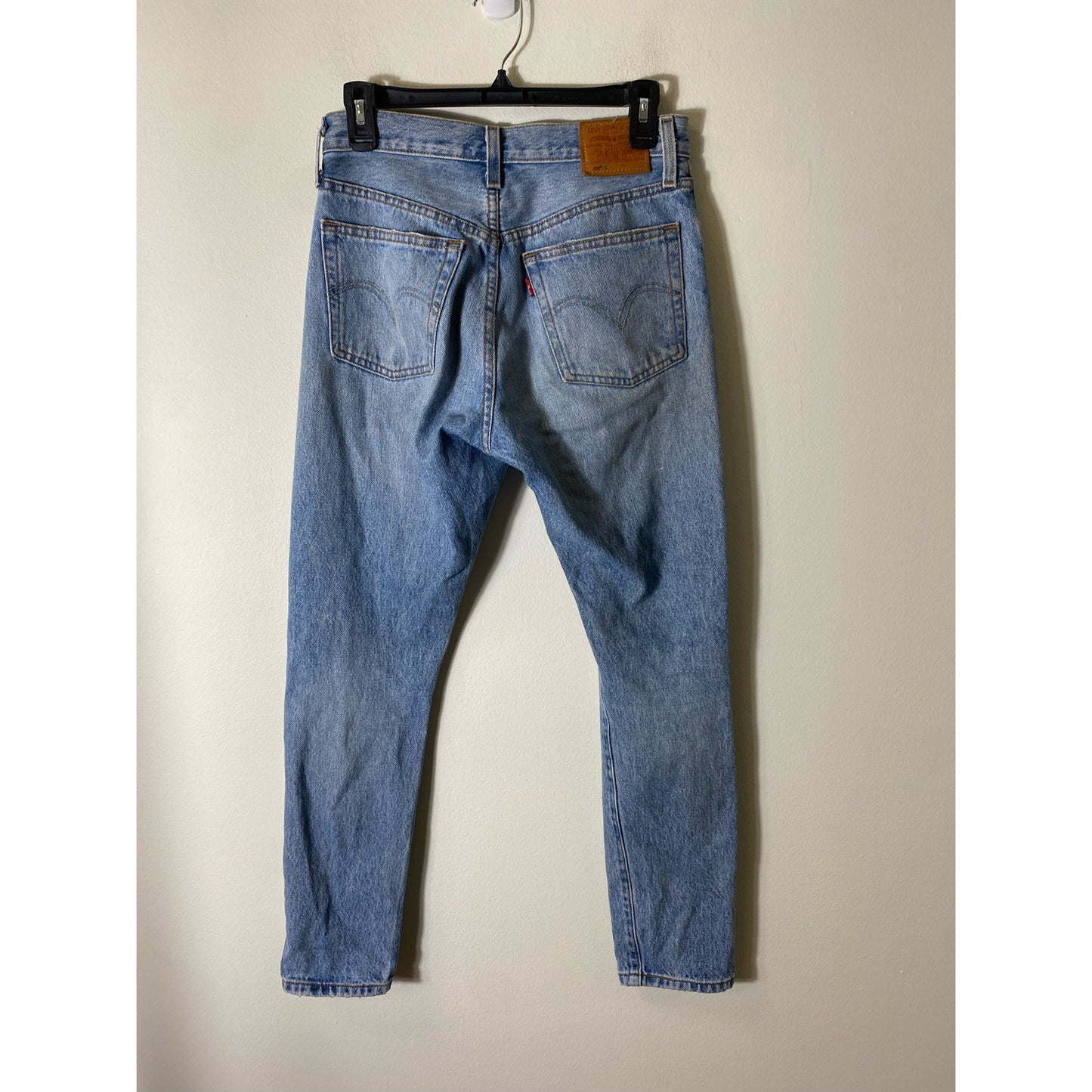 Levi's Distressed Skinny Ankle Jeans Sz 25