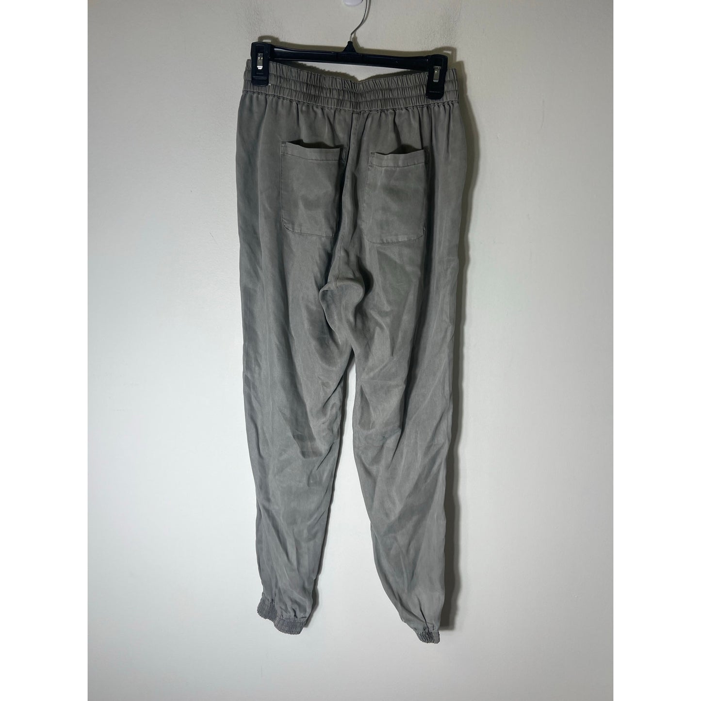 Max Jeans Loose Fit Elastic Waist Gray/Green Pants Sz S