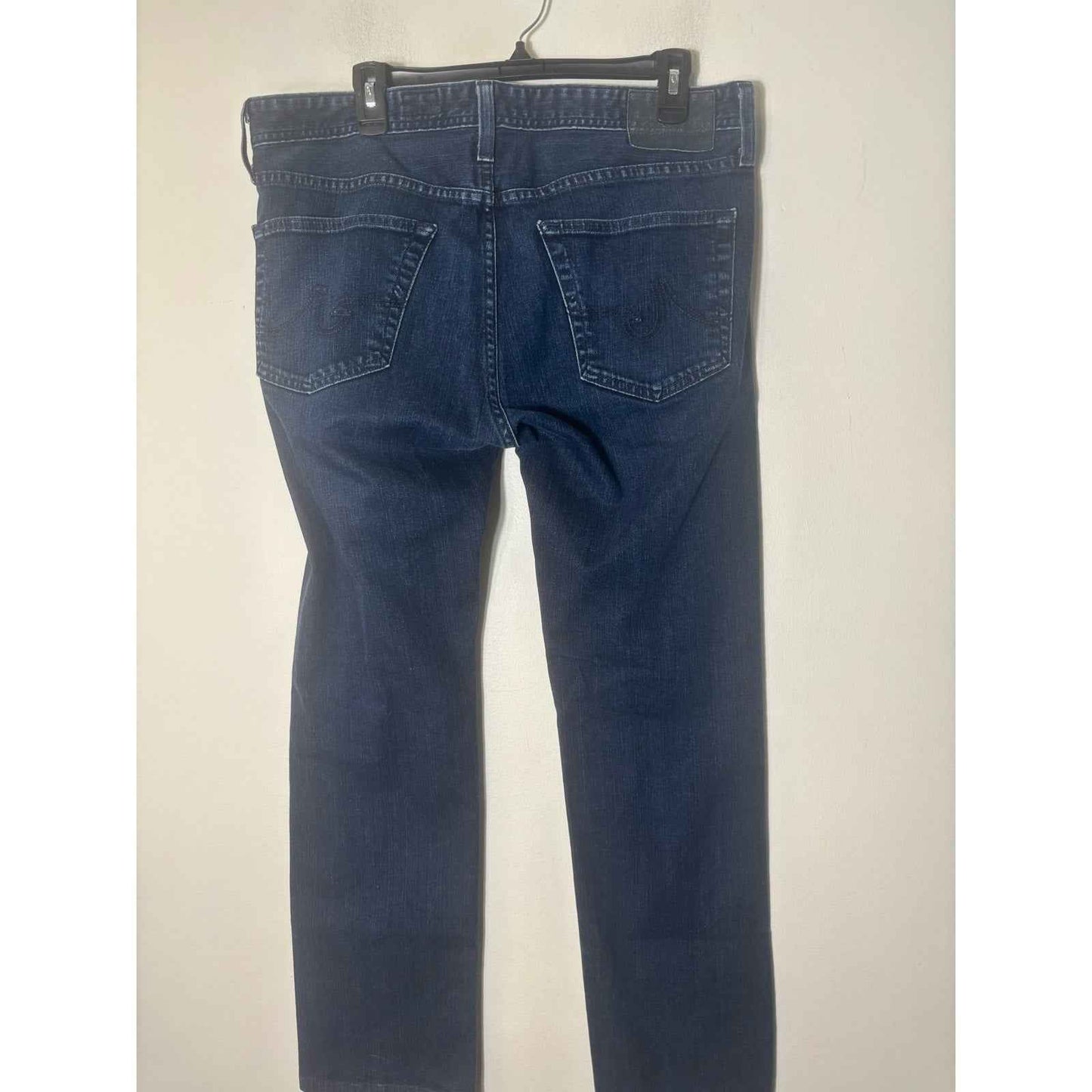 Men's AG "The Match Box Slim Straight" Dark Wash Jeans 34