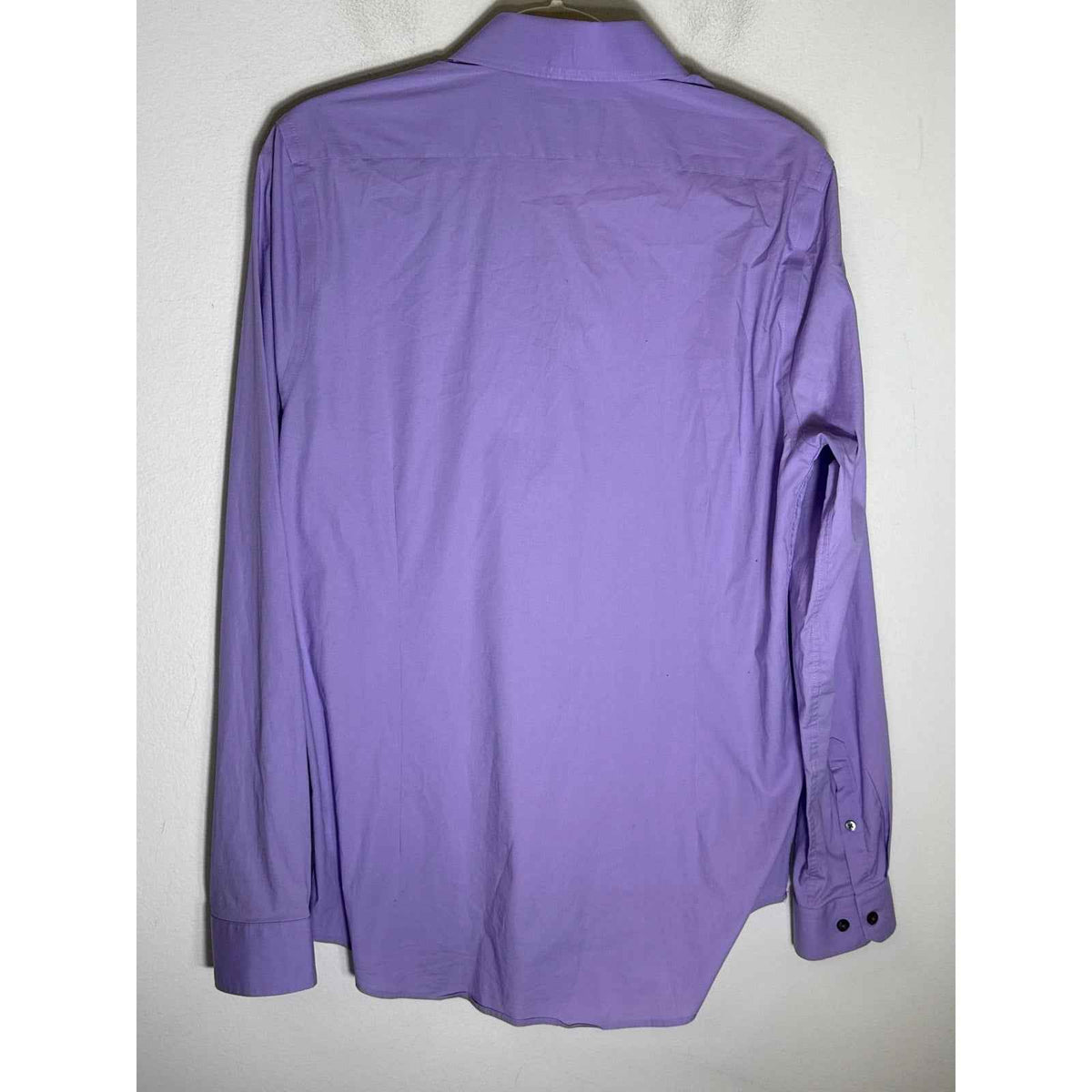 Men's 1MX Purple Extra Slim Fit Button Down Dress Shirt Sz 15-15.5 (M)