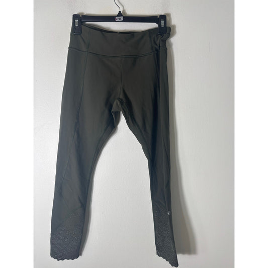 Lululemon Army Green Leggings Sz 6
