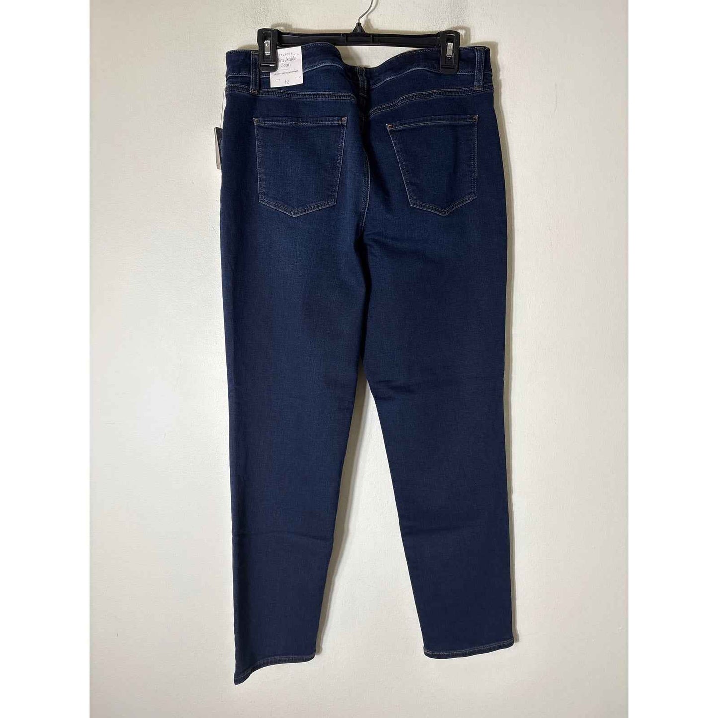 NWT Talbots Slim Ankle Jean Sz 12