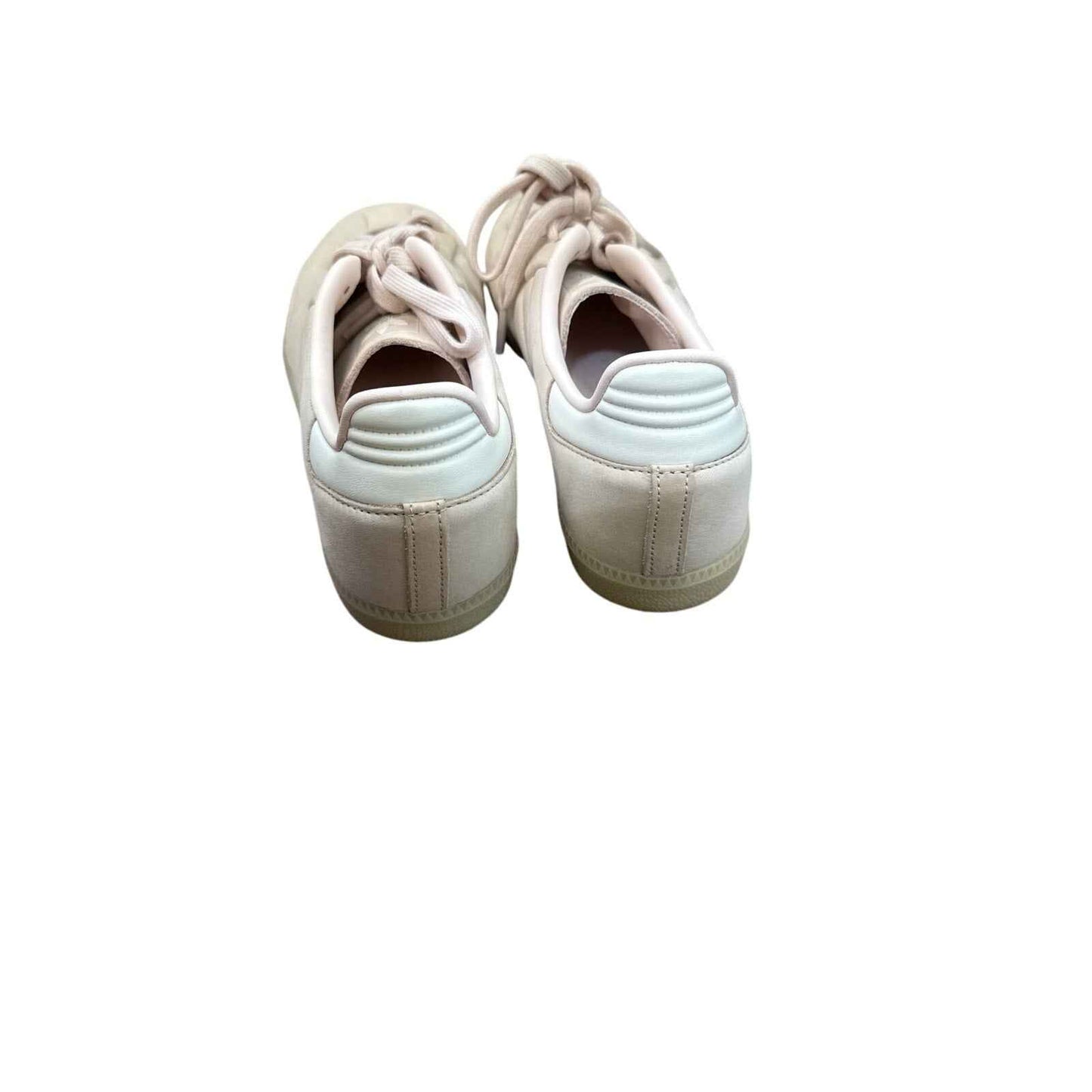 Adidas Samba Light Pink Leather Lace Up Sneaker Sz 8.5