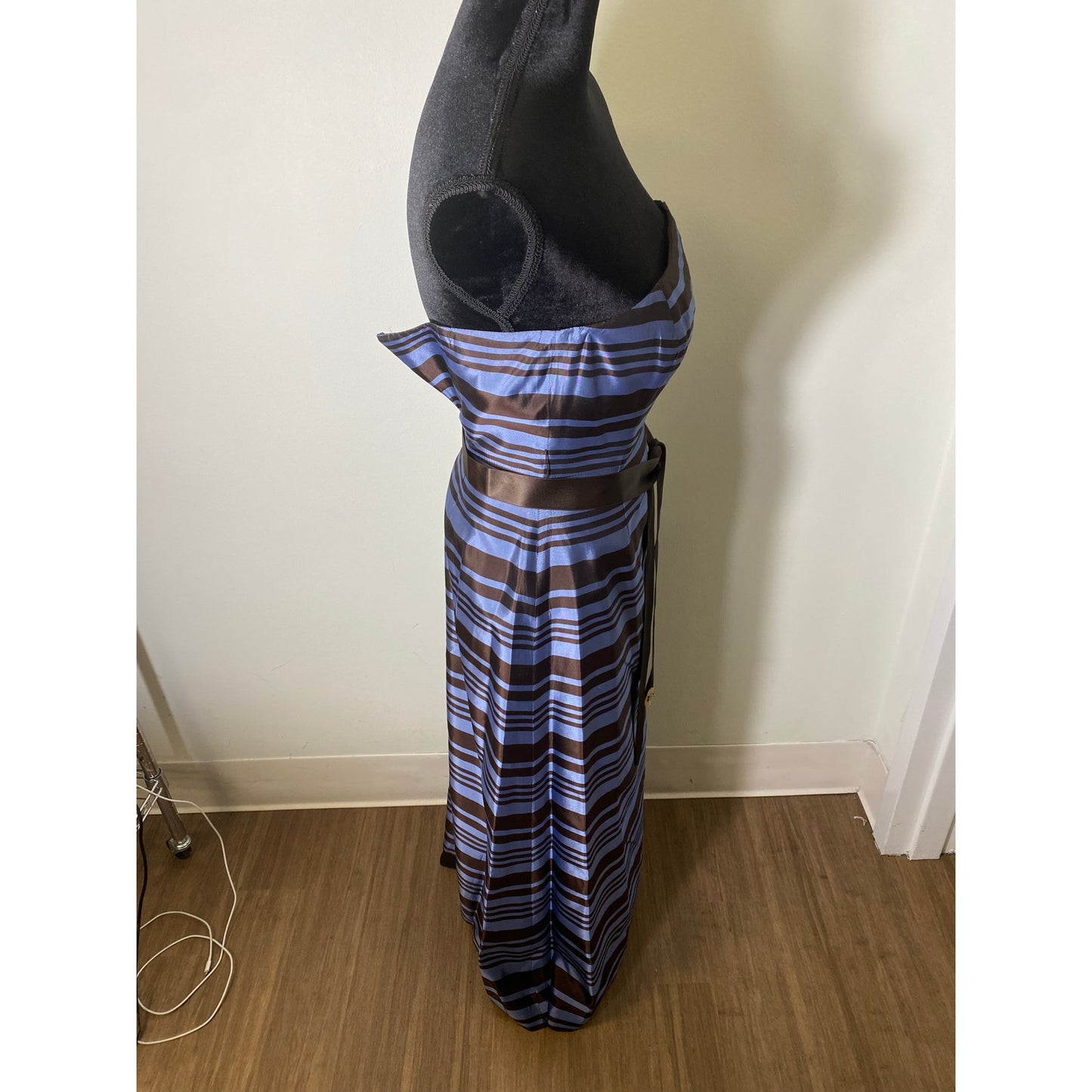 Kathlin Argiro Brown and Blue Ball Gown Sz 4