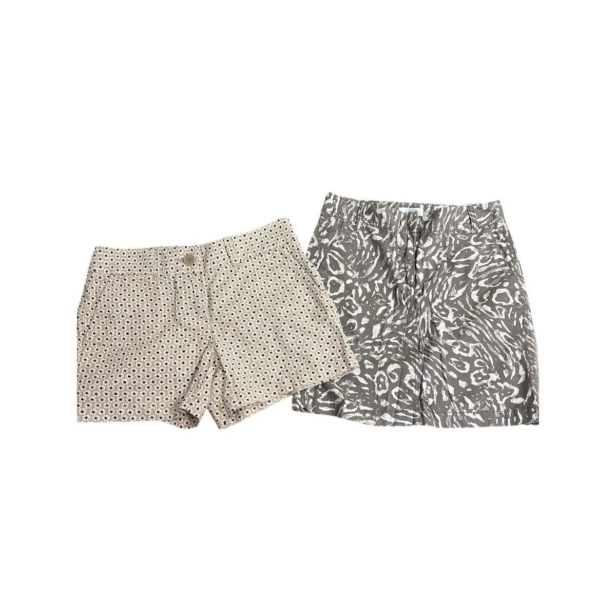 Bundle of 2 Ann Taylor Loft Shorts and Skirt Sz 0/00P