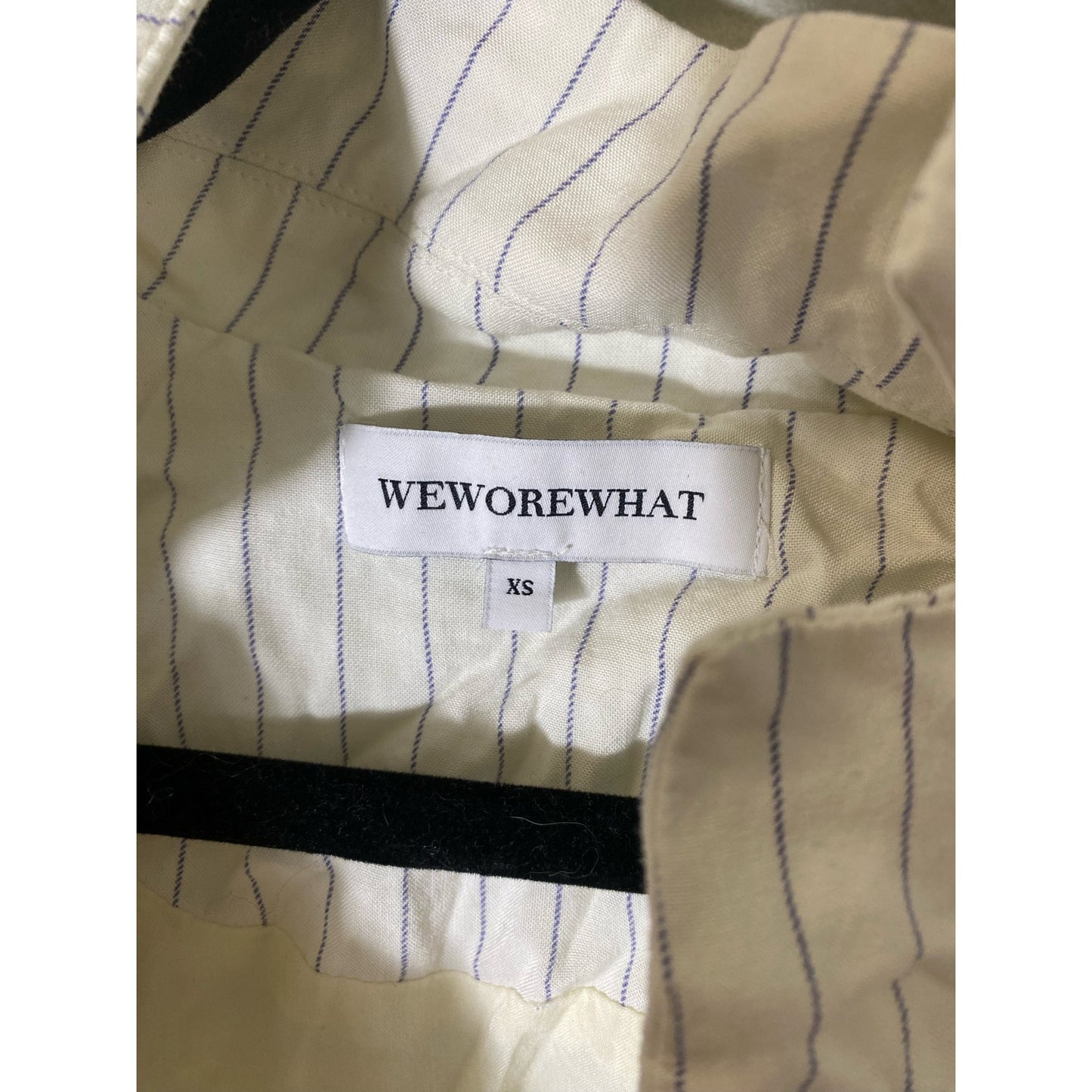 WeWoreWhat Stripe Wrap Mini Dress Sz XS