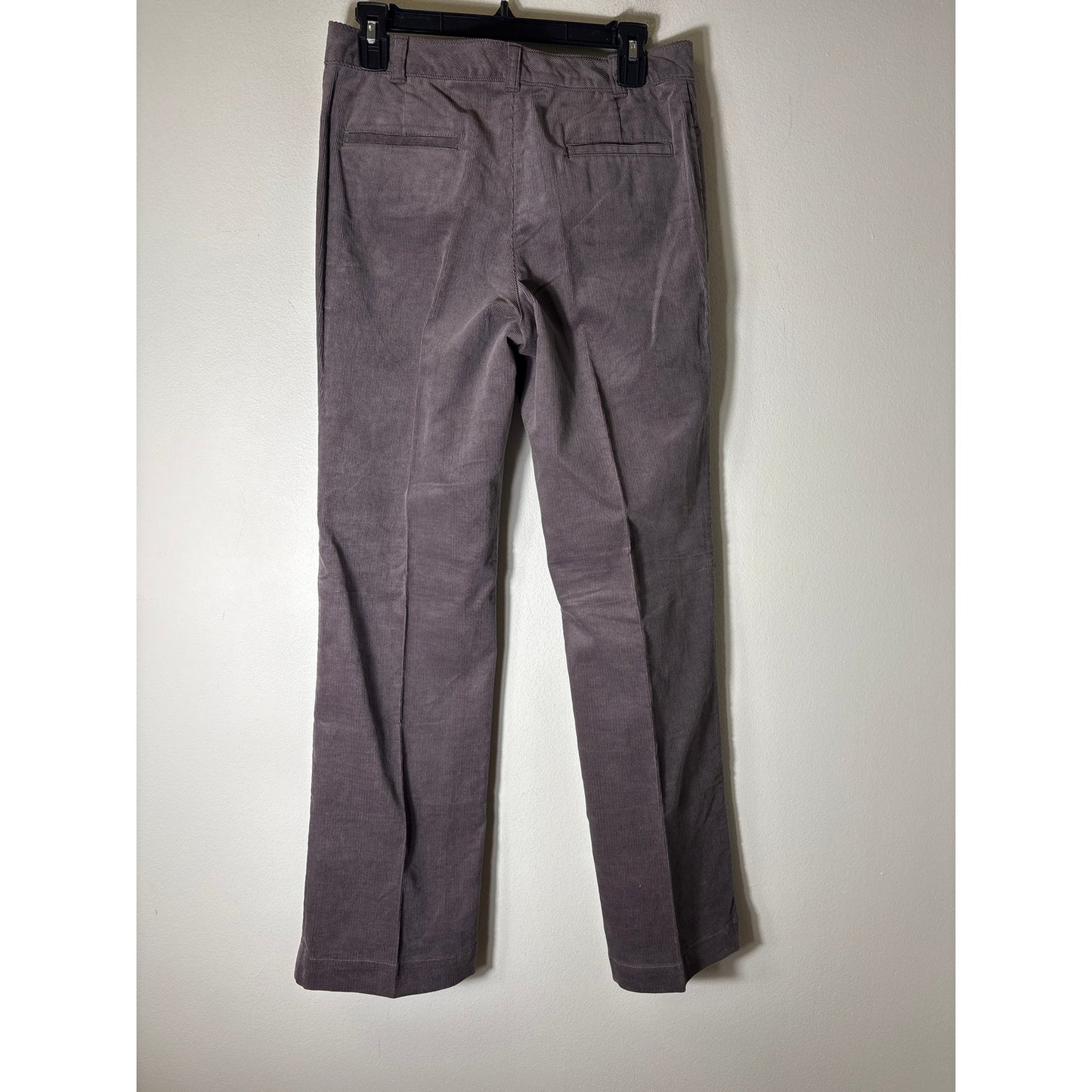 Talbots Dark Gray Corduroy Wide Leg Pants Sz 6