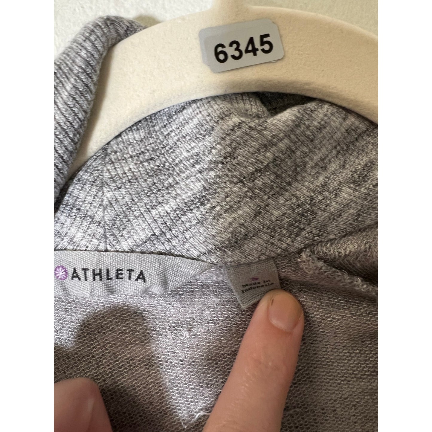 Athleta Grey Cardigan Sz S
