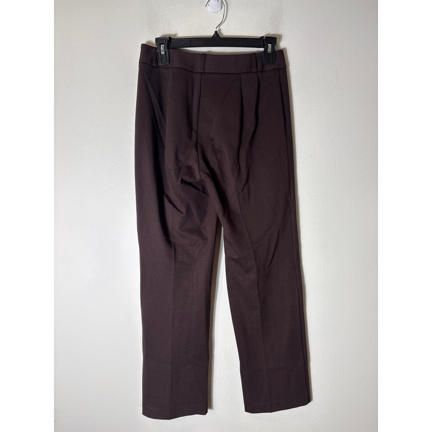 J. McLaughlin Dark Brown Straight Leg Ankle Pants Sz 2