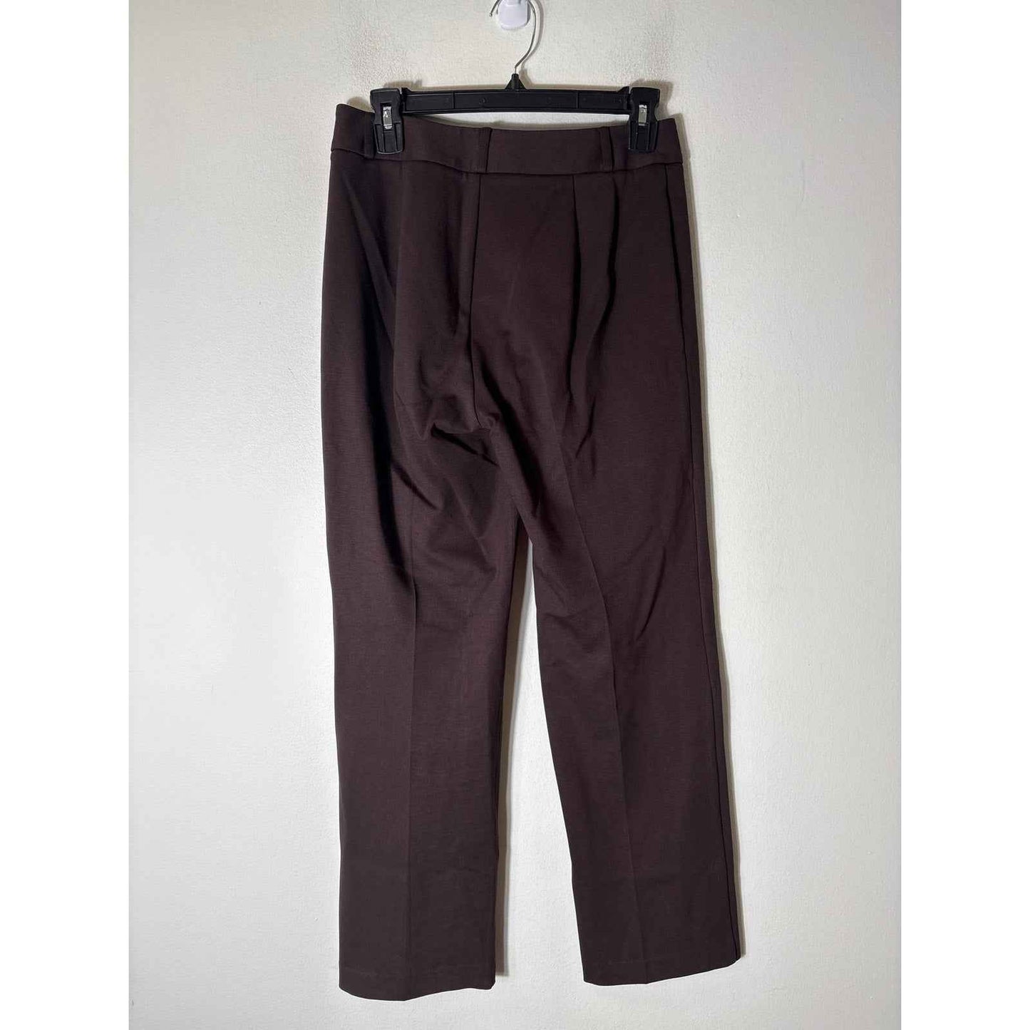 J. McLaughlin Dark Brown Straight Leg Ankle Pants Sz 2