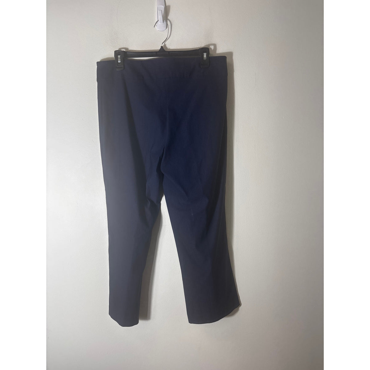 Estelle and Finn Navy Pull On Straight Leg Ankle Pants Sz 12
