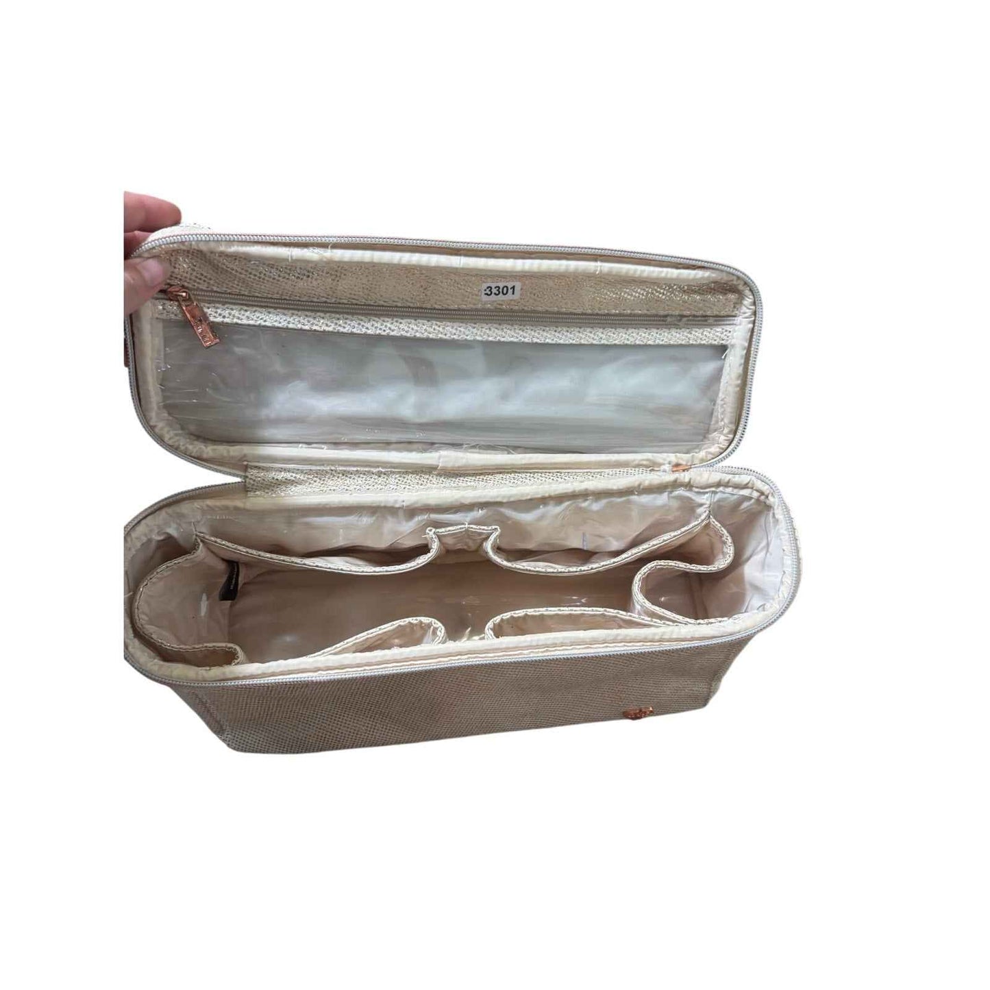 Pursen Gold Speckle Stylist Travel Bag