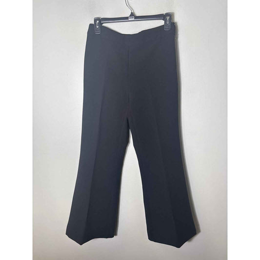 Ann Taylor Black Side Zip Ankle Pants Sz 0P