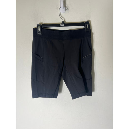 Lululemon Black Yoga/Bike Athletic Shorts Sz 6