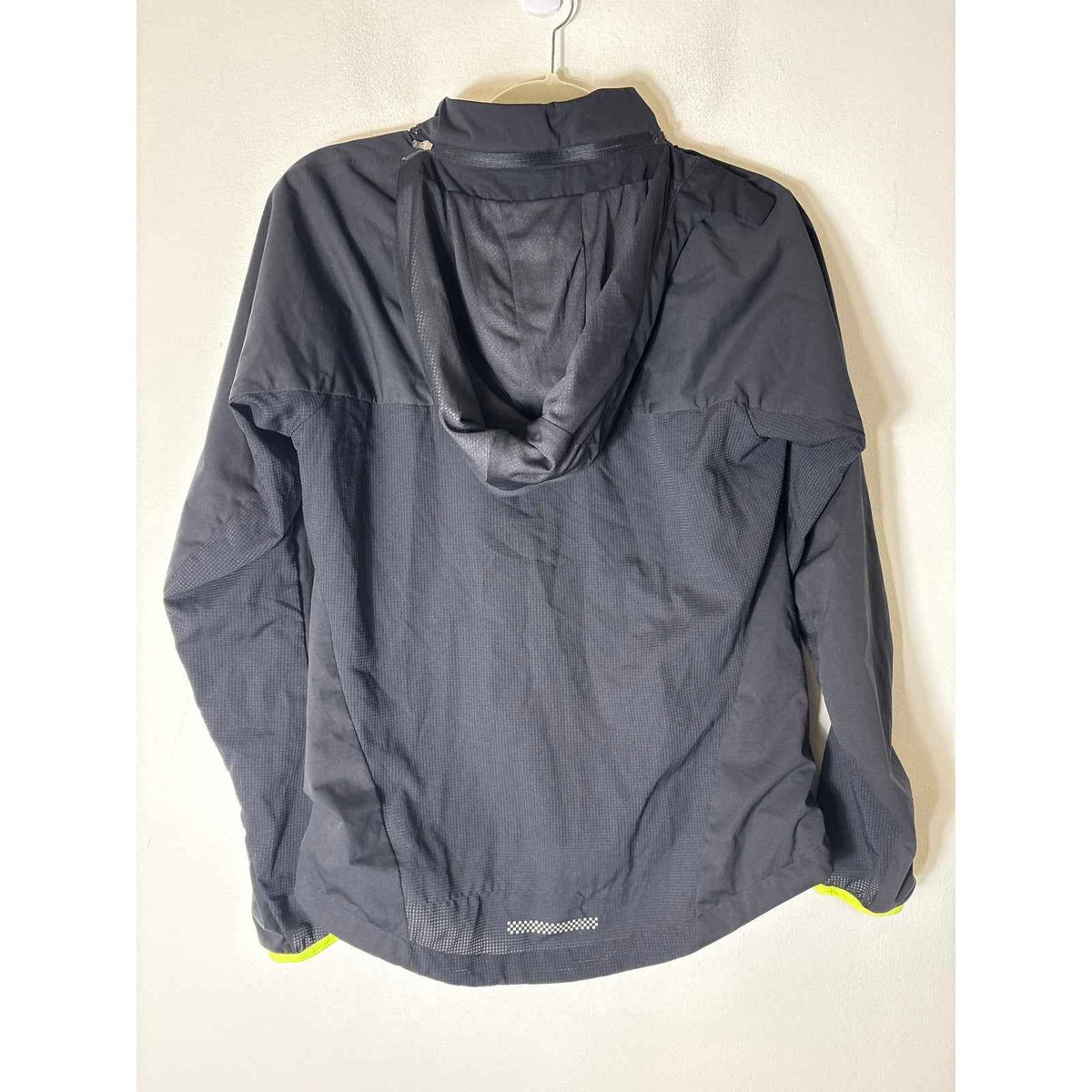 Nike Black Hooded Lightweight Jacket Sz M