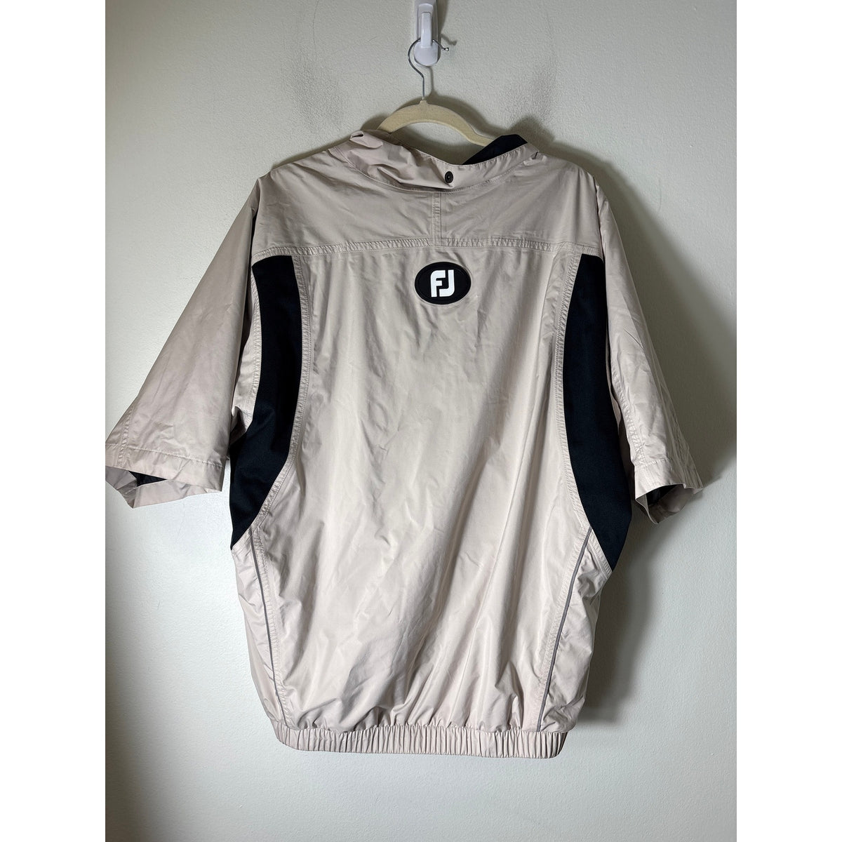 Mens Dryjoys by FJ Khaki Windbreaker Sz M