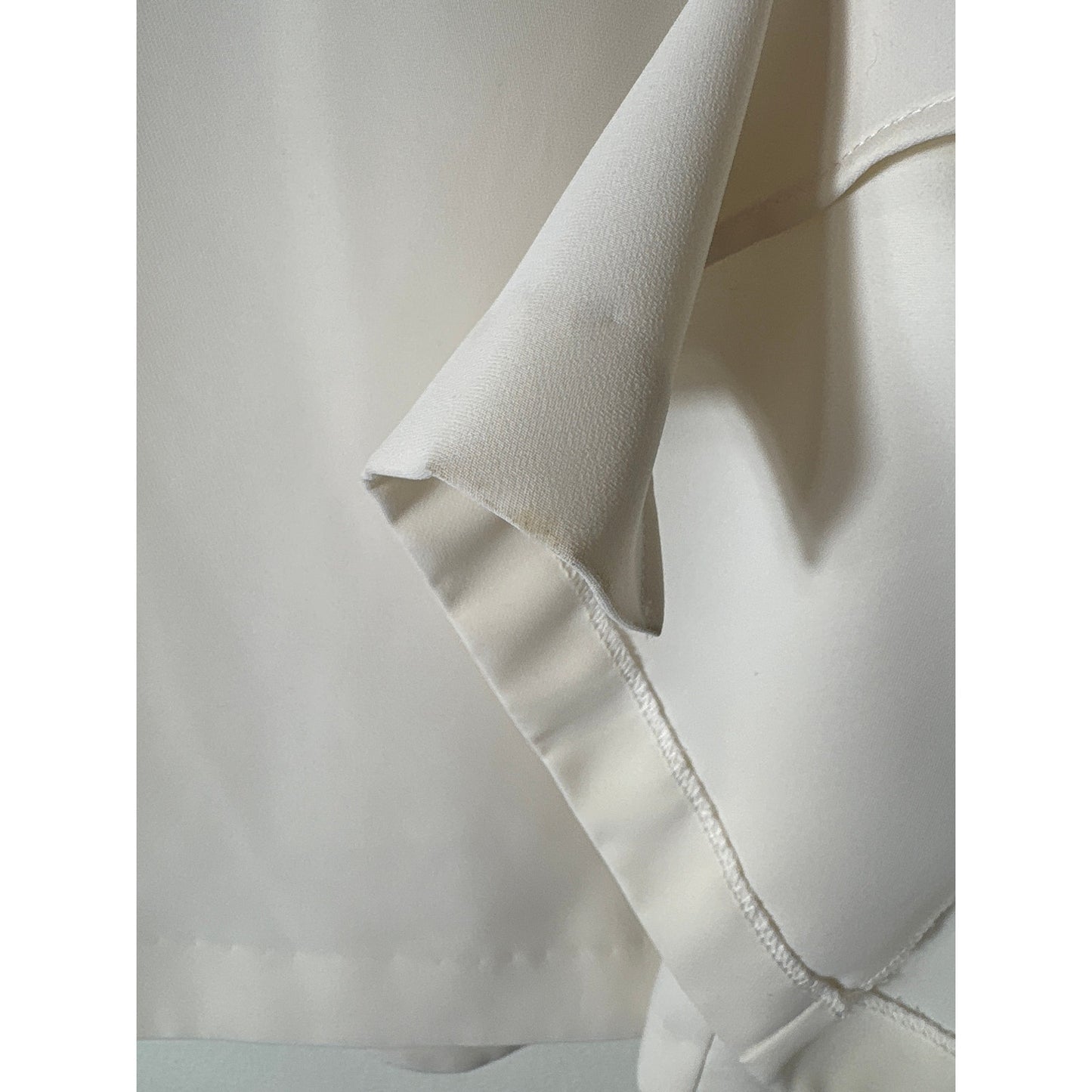 Amanda Uprichard Off White Long Sleeve One Button Jacket Sz M