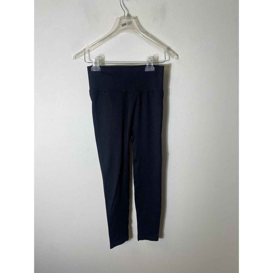 NWOT Bum Athletics High Waist Black Exercise Leggings Sz L