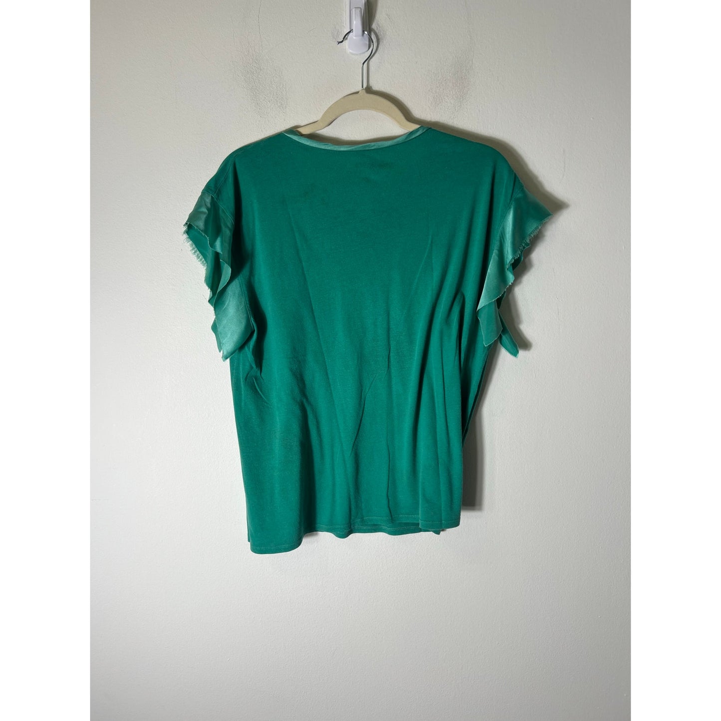 AQ Clothing Green Short Sleeve Tee Sz 0