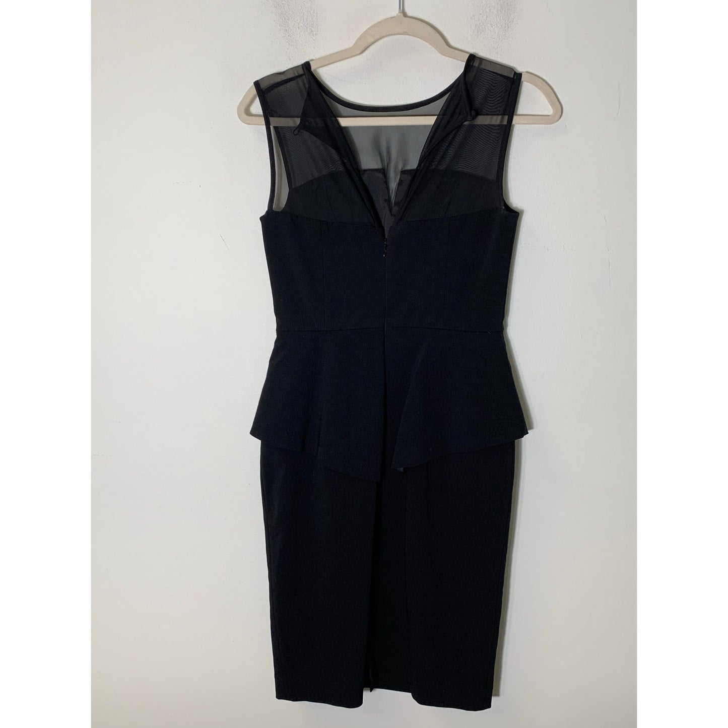 Aiden Mattox Black Sleeveless Below the Knee Dress Sz 2