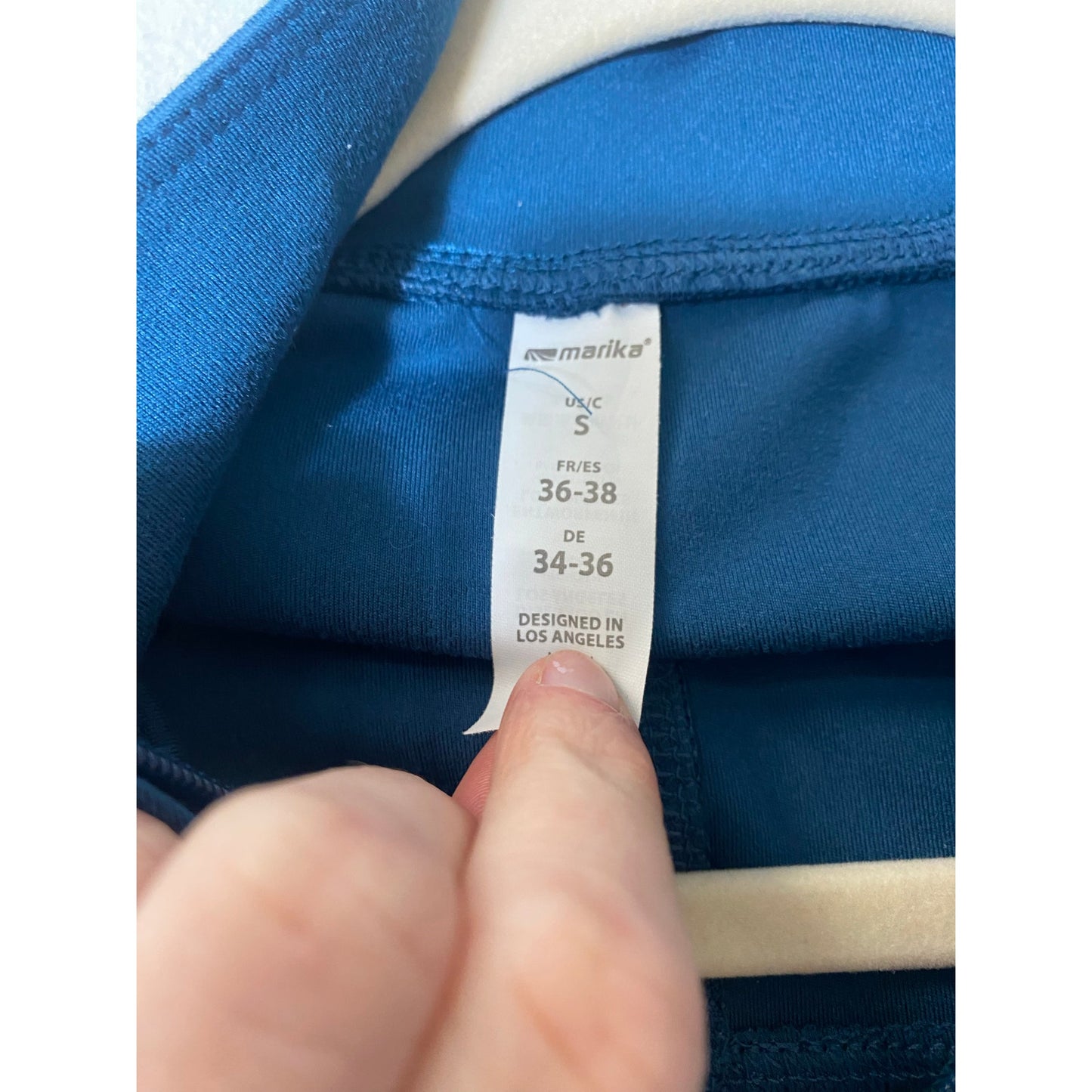 Marika Athletic Jacket Sz Small. Color, Teal