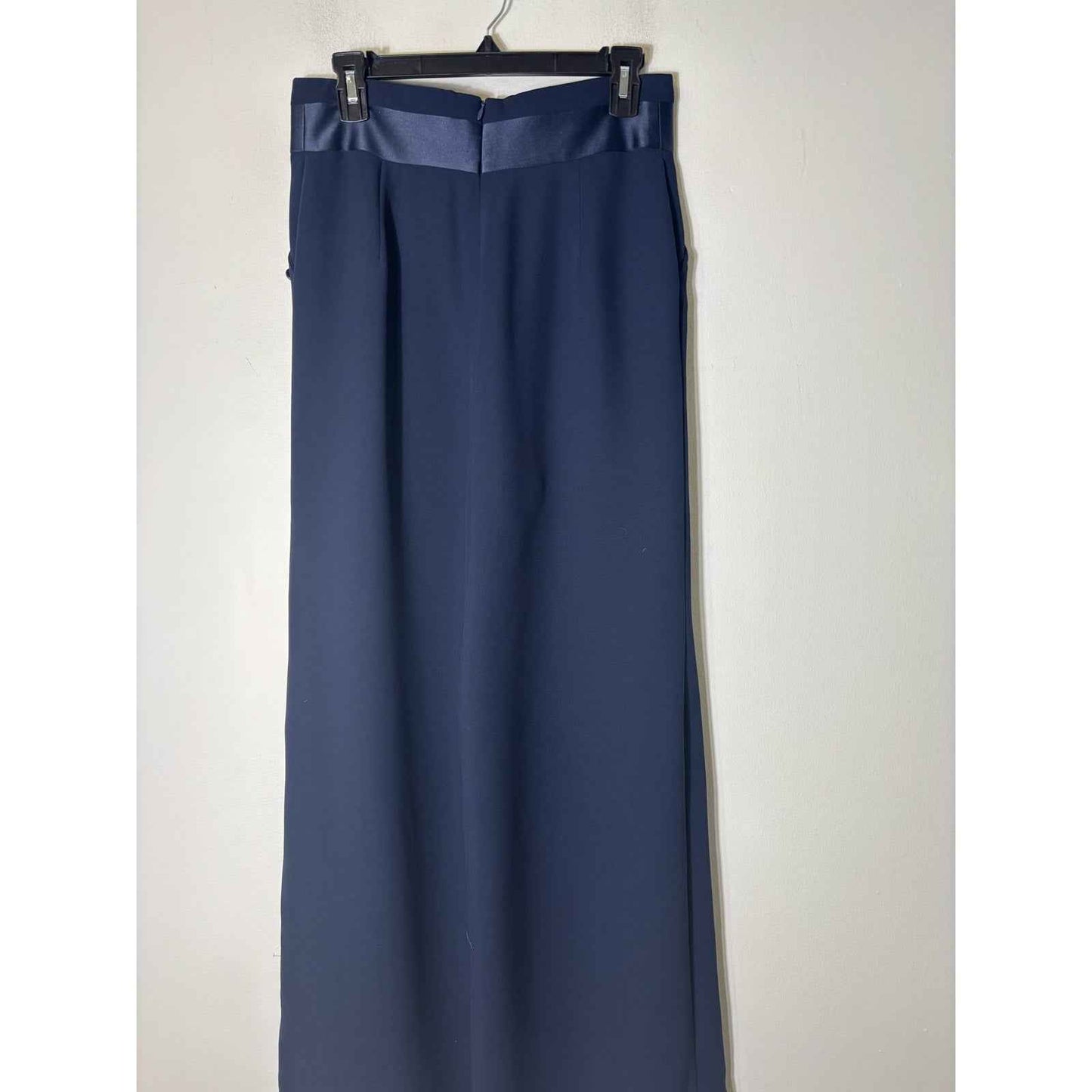 Bloomingdales Navy Blue Wide Leg Sailor Style Pants Sz 6