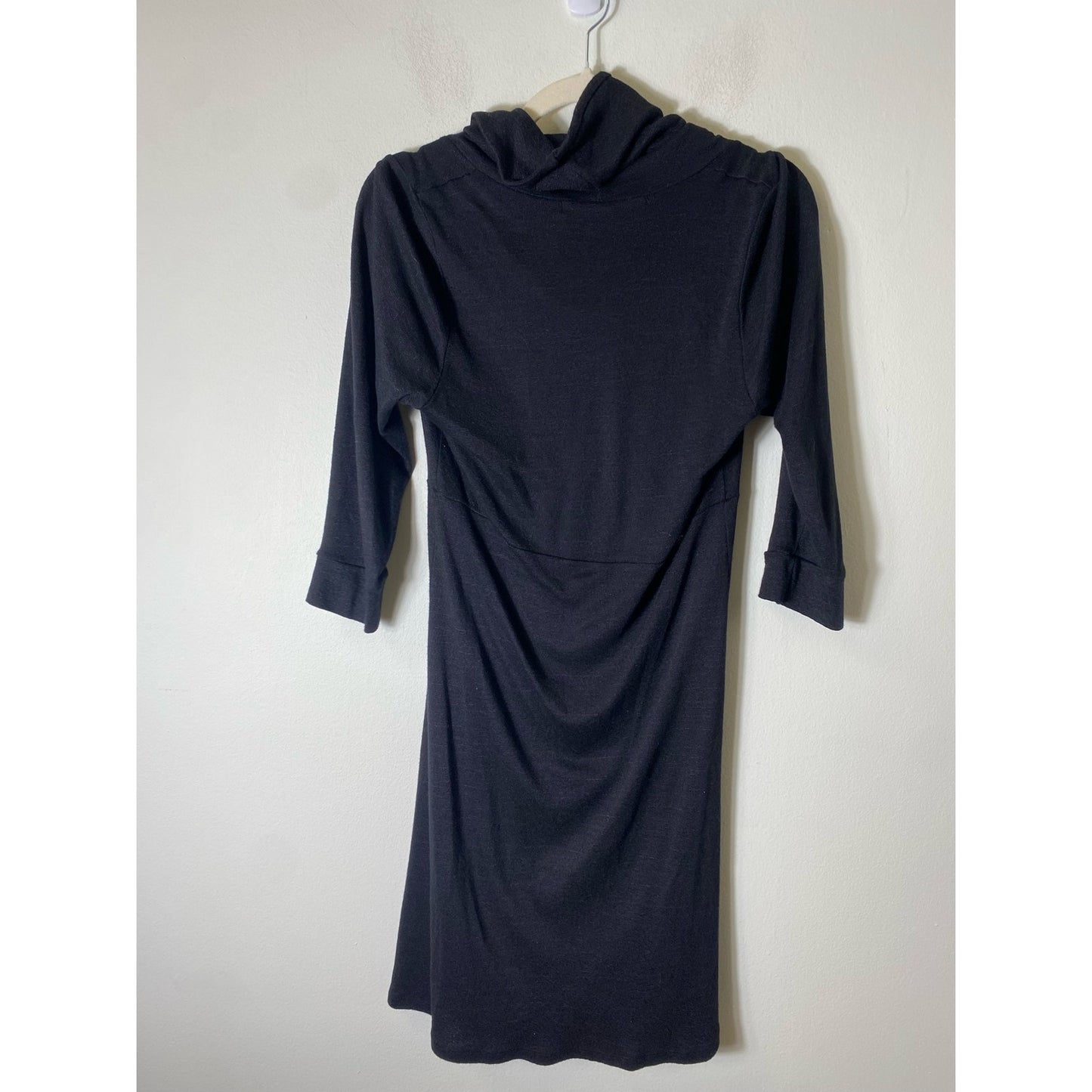 Michael Stars Maternity Cowl Neck 3/4 sleeve Dress One Size