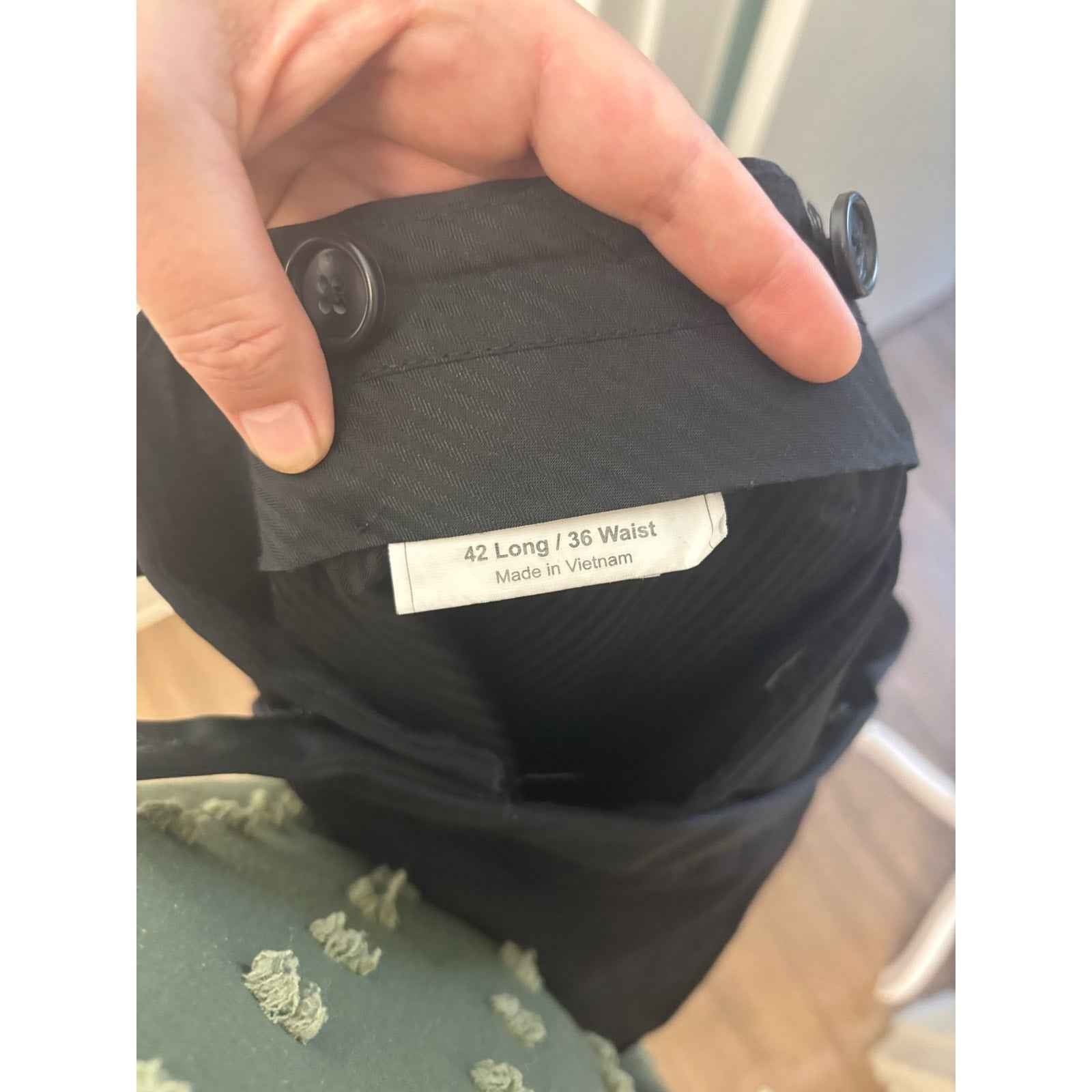 Jos A Bank Mens Tuxedo Jacket Sz 44 and Pants Sz 42x36