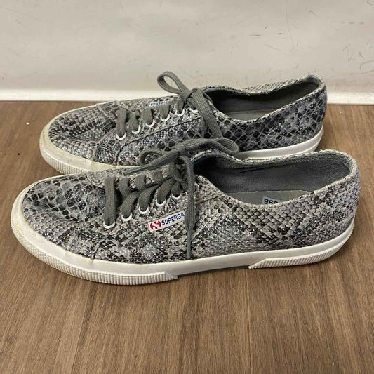 Superga Snake Skin Sneakers Sz 8.5