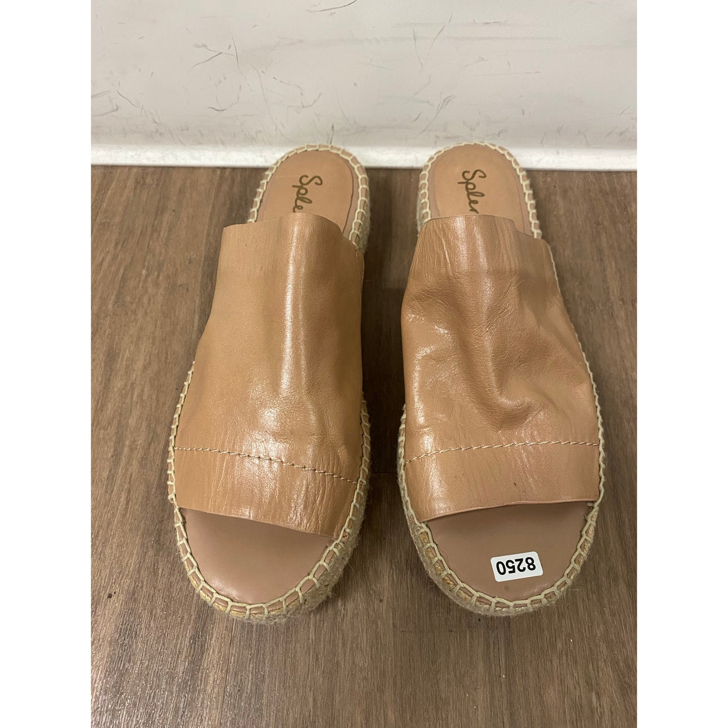 Splendid Soft Leather Slides Sz 9.5