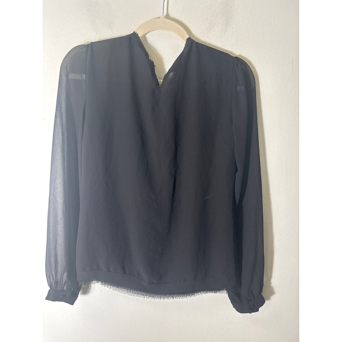 Michael Kors Black BLOUSE WITH Sequins Sz s