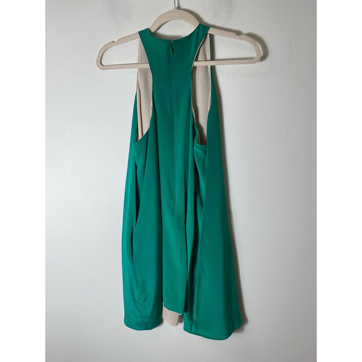 Lavender Brown brand Green Swing Dress size small