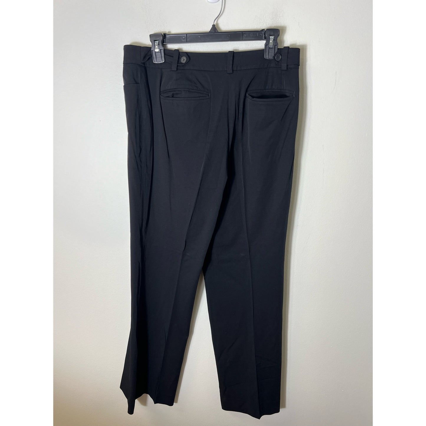 Ann Taylor Strait Leg Black Dress Pants Sz 8
