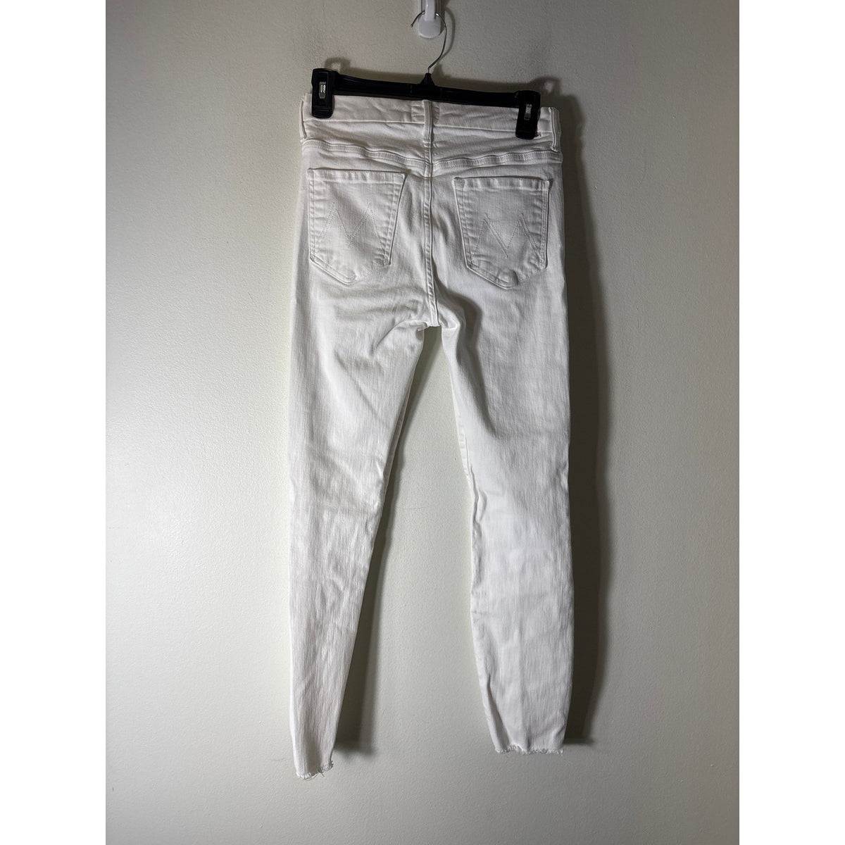 Mother High Waisted Looker Ankle Fray Jeans Sz 26