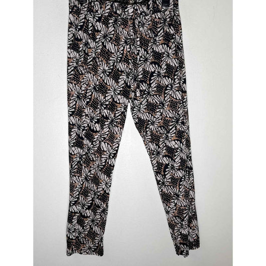 Xirena Black and Brown Pull On Pants Sz s