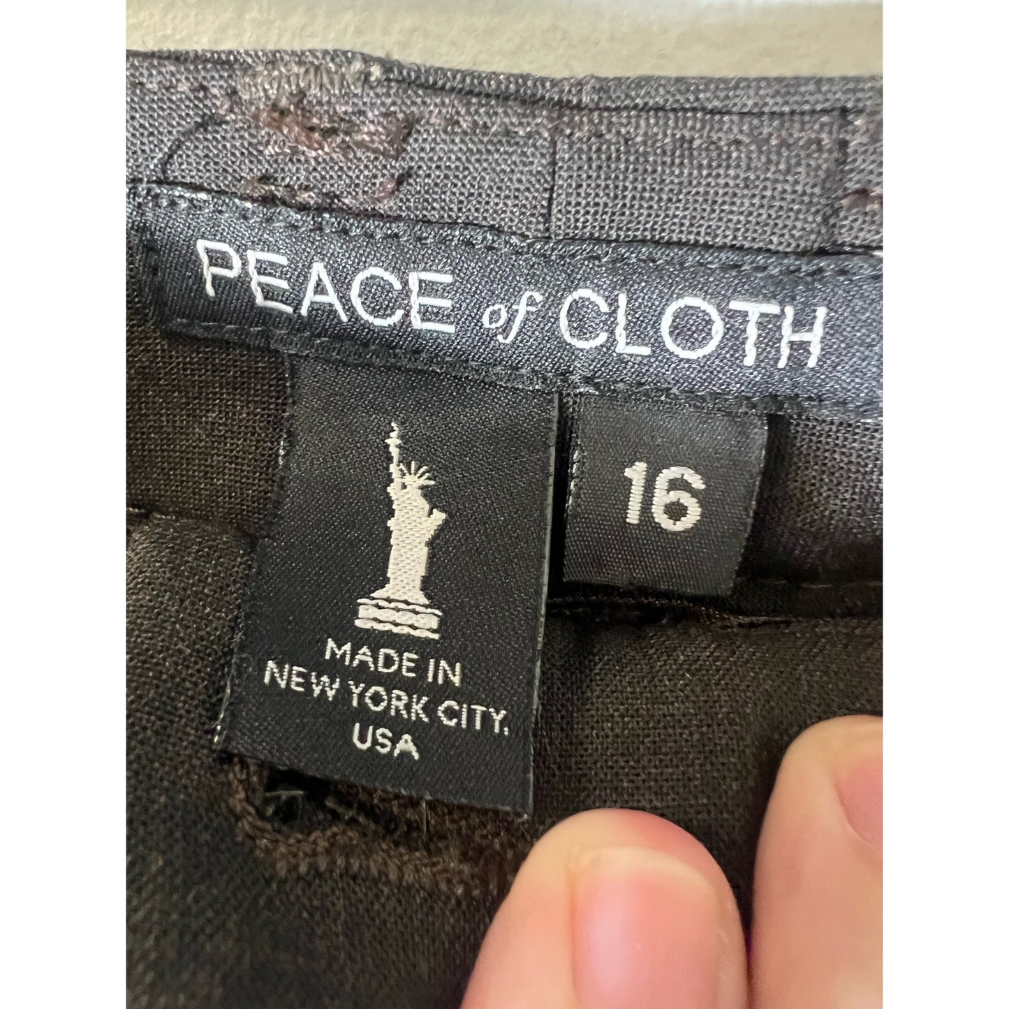 Peace of Cloth Dress Pants size 16