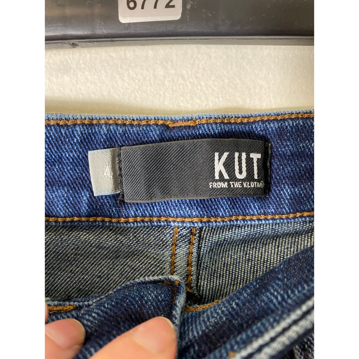 KUT from the Kloth Denim Sz 4. Cuffed legs.