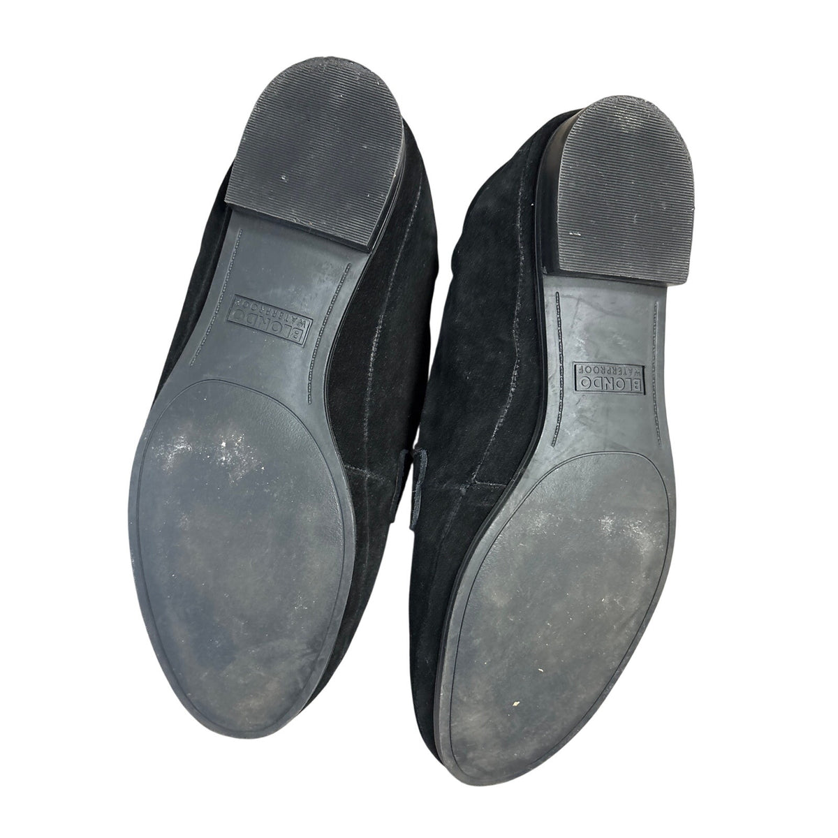 Blondo Black Suede Slip On Loafers Sz 10