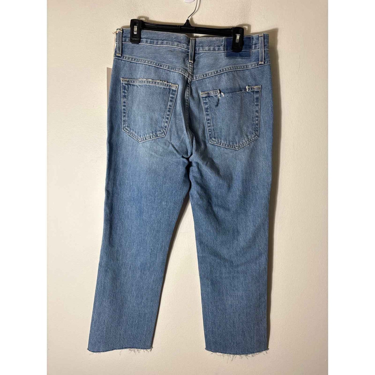 NWT AMO Loverboy Easy Fit High Rise Straight Leg Sz 30